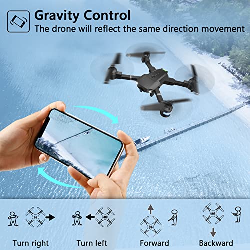 Drones - Long Distance with 1080P and Carrying Case - Self Landing