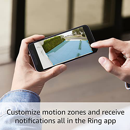 Ring Floodlight Cam Wired Plus with motion-activated 1080p HD video - Alexa Enabled
