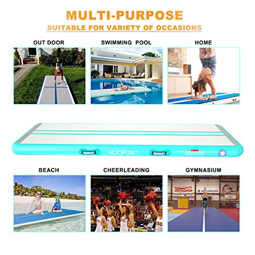 Inflatable Gymnastics Tumble Mat - Indoor and Outdoor and Floats on a Pool
