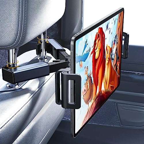 Tablet Mount for Car Headrest - Fits All 4.7-12.9" Devices