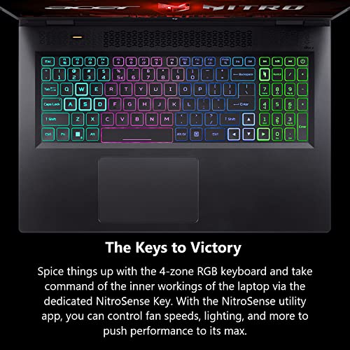 Developer Laptop - Acer Nitro 17 | AMD Ryzen 7 7840HS Octa-Core CPU | NVIDIA GeForce