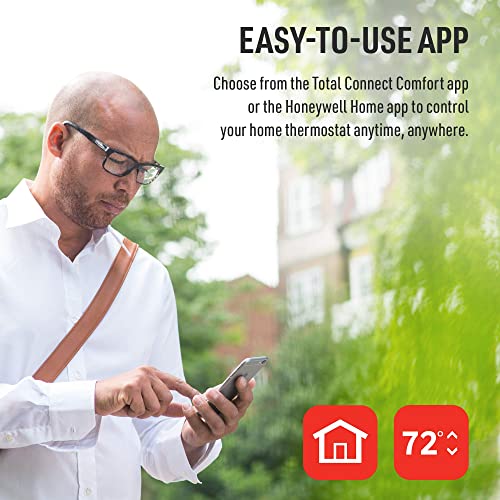 Smart Thermostat - Wi-Fi 7-Day Programmable Thermostat (RTH6580WF), Requires C Wire, Works with Alexa