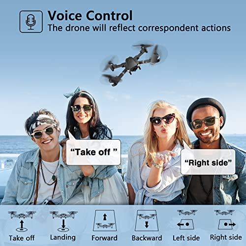 Drones - Long Distance with 1080P and Carrying Case - Self Landing