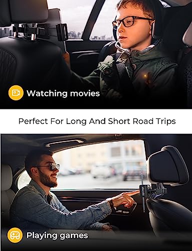 Tablet Mount for Car Headrest - Fits All 4.7-12.9" Devices