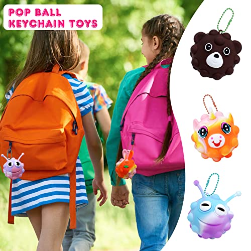 18 PACK Animal Pop Balls Party Favors for Kids