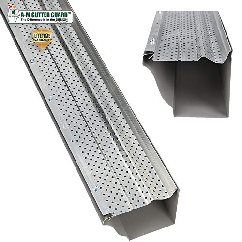 Gutter Guard - Aluminum 6" (200 Feet, Mill Finish)