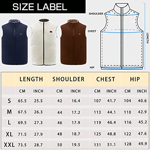 Polar Fleece Heated Vest for Men & Women