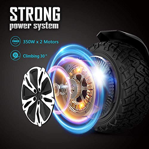 Off Road Hoverboard with Bluetooth Speakers with LED Lights