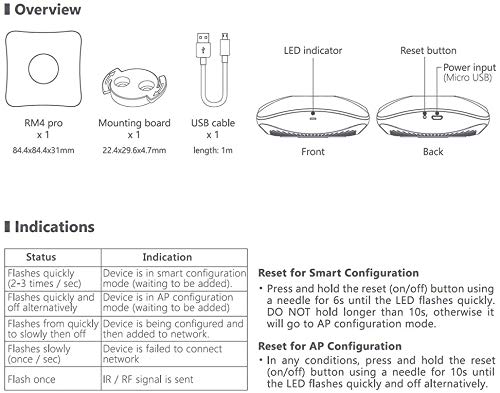 UK and Asia - Infrared and Radio Frequency Universal Remote - All in One Hub with Learning and Wi-Fi and Voice enabled