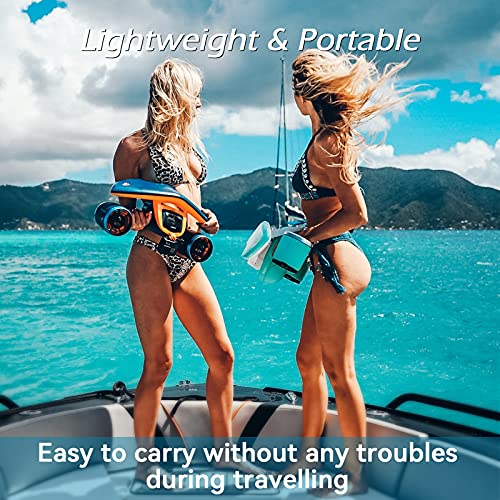 Underwater Kids Scooter - Dual Motors, Action Camera for Scuba Diving for Kids & Adults