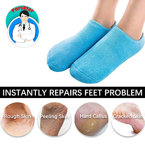 Heal Your feet while you Sleep - Moisturizing Gel Socks