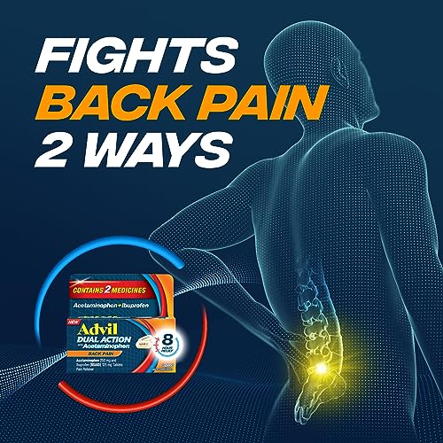 Back pain - Dual Action with Ibuprofen and Acetaminophen - 144 Count
