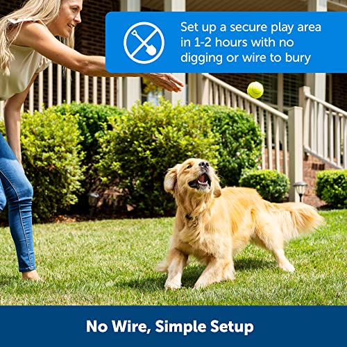 Invisible Fence - Virtual Boundary for Your Pet - Portable and Can Secure up to 3/4 Acres