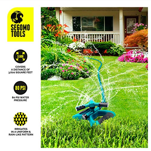 Sprinklers with 360 Rotation