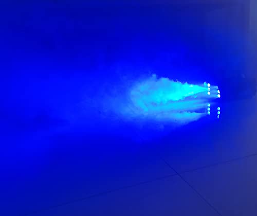 Fog Machine, 6 LED Lights with 12 Colors Effect, Smoke Machine Wireless - 500ml Tank