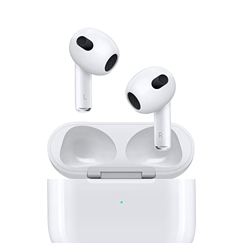 Apple Wireless Earbuds with Lightning Charging Case. Spatial Audio,  Water Resistant