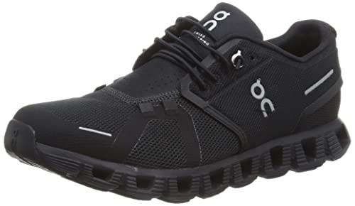 On Cloud Mens 5 Sneakers, All Black, 9.5 Medium US