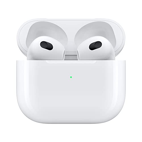 Apple Wireless Earbuds with Lightning Charging Case. Spatial Audio,  Water Resistant
