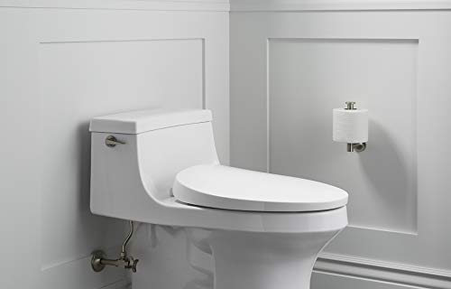 Heated Toilet Seat, Elongated, White with Quiet-Close Lid and Seat