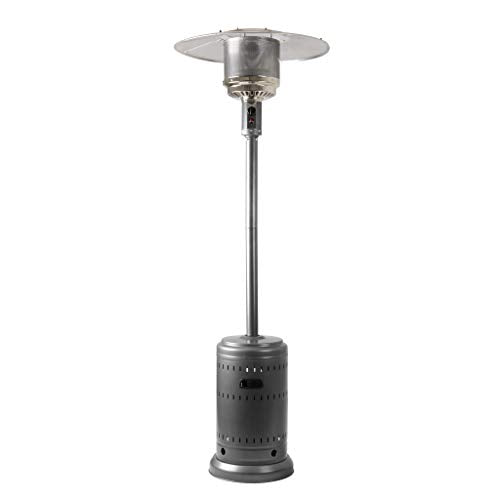 Outdoor Heater - 46,000 BTU Outdoor Propane Patio Heater with Wheels ...