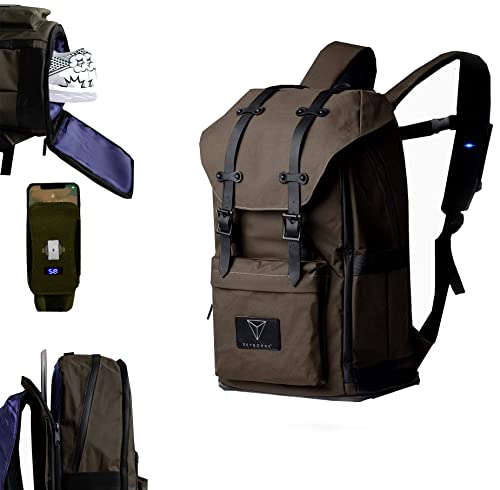 Smart Laptop and Travel backpack - Waterproof, RFID Anti-Theft, TSA lock, USB Charging