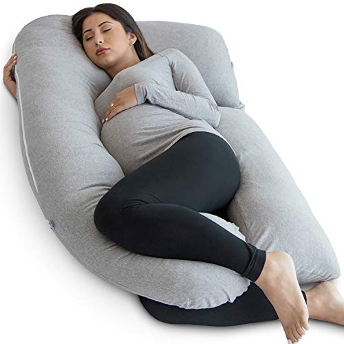 Best Pregnancy Pillow, U-Shape Full Body Pillow and Maternity Support