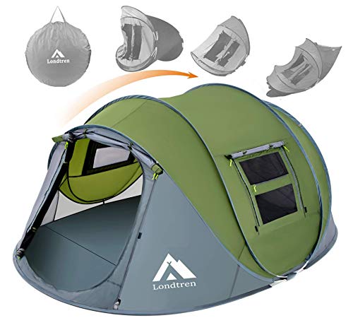 Pop Up Tents for Camping - 4 Person