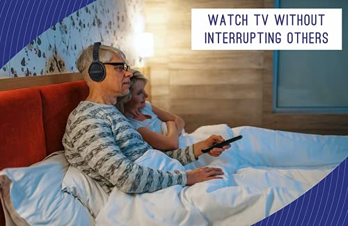 TV Headset - wireless, with Chargeable Dock - No waking up kids while watching tv