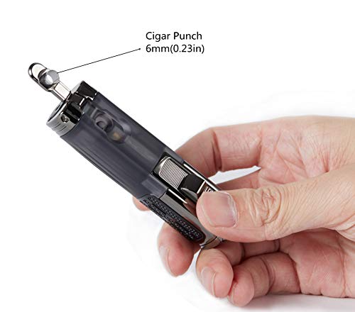 Torch Lighter Triple Jet Flame Refillable Butane