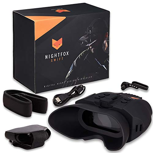 Night Vision Goggles - Nightfox - Digital Infrared - 1x Magnification for 75yd Range