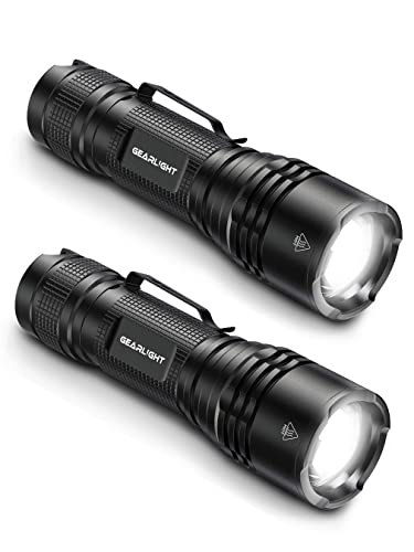 Strong Mini Flashlight - High Lumens LED, Water & Drop Resistant