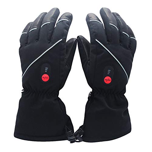 Heated Gloves for Men Women - Rechargeable Electric Heated