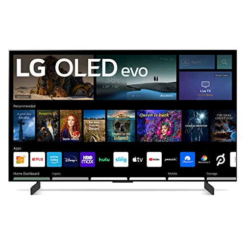 Smart TV - Best Deal - LG 42-Inch Class OLED evo C2 Series Alexa built-in 4K Smart TV