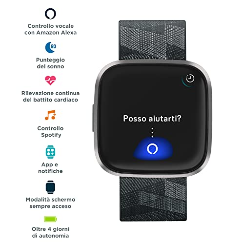 Smart Watch - Fitbit Special Edition - Heart Rate, Music and Alexa Built-In, Waterproof