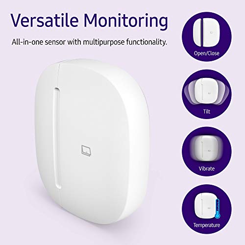 Samsung SmartThings GP-U999SJVLAAA Door & Window Multipurpose Sensor, White, 1 Count (Pack of 1)