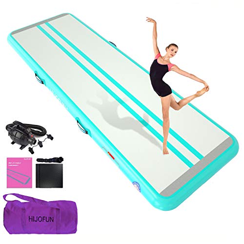 Inflatable Gymnastics Tumble Mat - Indoor and Outdoor and Floats on a Pool