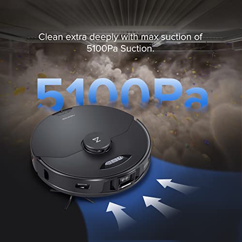 Best Robot Mop and Vacume All in one - Roborock S7 MaxV -  Obstacle Avoidance, 5100Pa Suction, Works with Alexa