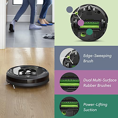 Self Emptying Robot Vacuum - Empties Itself for up to 60 days, Wi-Fi Connected