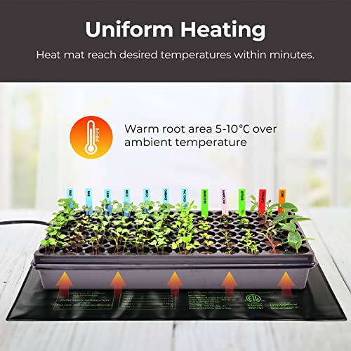 Seedling Heat Mat Warm Hydroponic Heating Pad for Starting Greenhouse