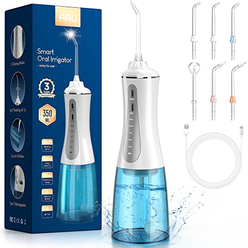 Water Dental Flosser for Teeth - Portable and Rechargeable