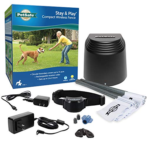 Invisible Fence - Virtual Boundary for Your Pet -  Portable and Can Secure up to 3/4 Acres