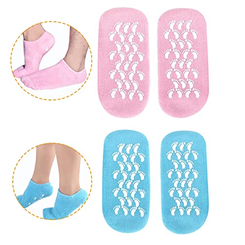 Heal Your feet while you Sleep - Moisturizing Gel Socks