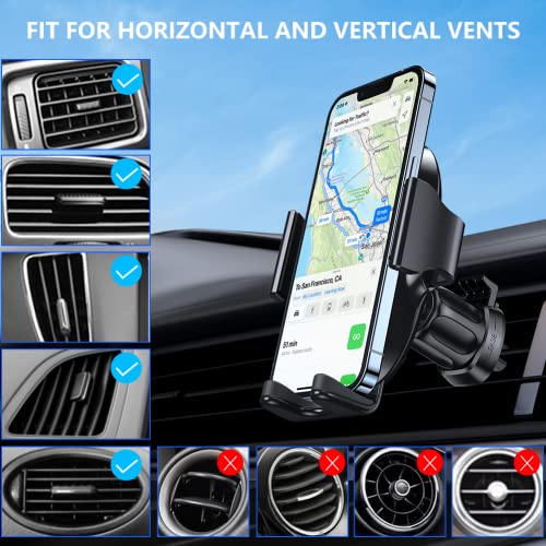 Universal Phone Holder for Car, Air Vent Car Mount Compatible with All Phones