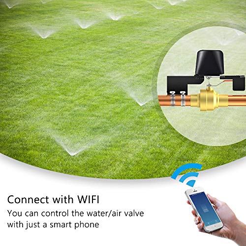 Measure Water Usage - Smart Water Valve with WIFI With Alexa, Google