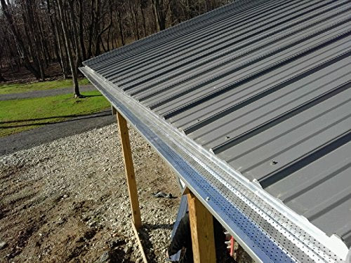 Gutter Guard - Aluminum 6" (200 Feet, Mill Finish)