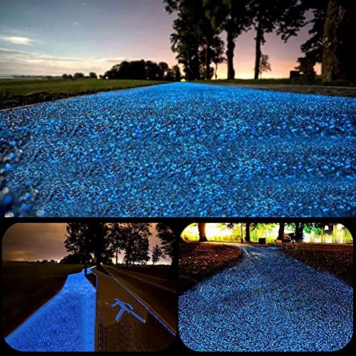 Glow in The Dark Stones - 2K pieces for amazing walk way look